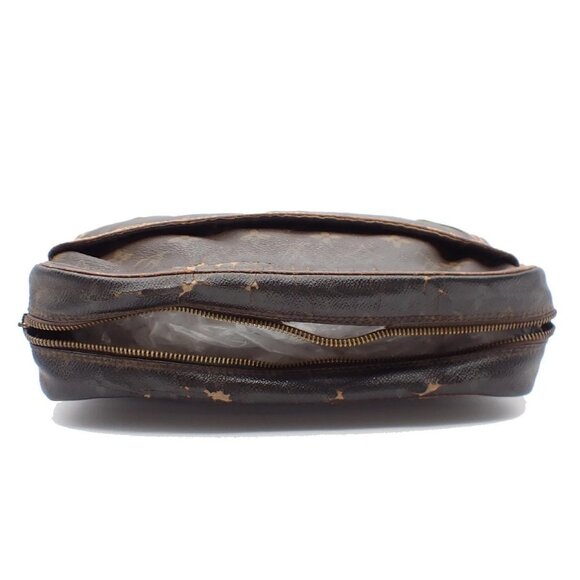 LOUIS VUITTON Compiegne 28 Clutch Hand Bag Monogram Leather Brown M51845 08EF463 - Picture 5 of 16